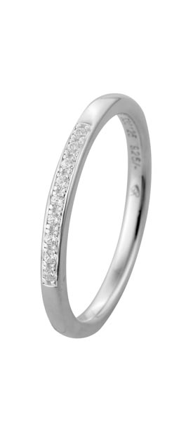 530125-Y514-001 | Memoirering Usedom 530125 600 Platin, Brillant 0,090 ct H-SI∅ Stein 1,4 mm 100% Made in Germany   885.- EUR   